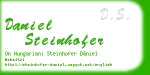 daniel steinhofer business card